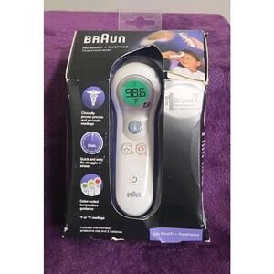 Braun Digital No Touch Forehead Thermometer, New, Sealed